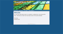 Desktop Screenshot of andrewkurtz.com